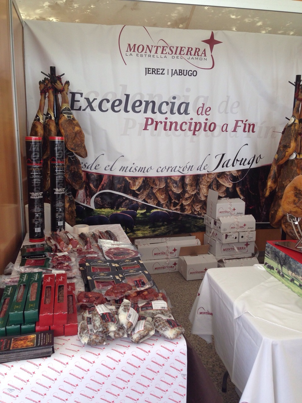 Montesierra - Segunda Feria del jamón y productos ibéricos de cerdo ibérico de cebo