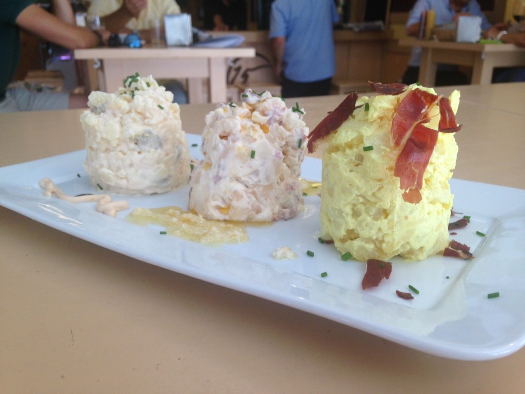 Ensaladilla de ibéricos: Quince Arrobas